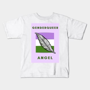 Genderqueer Angel Kids T-Shirt